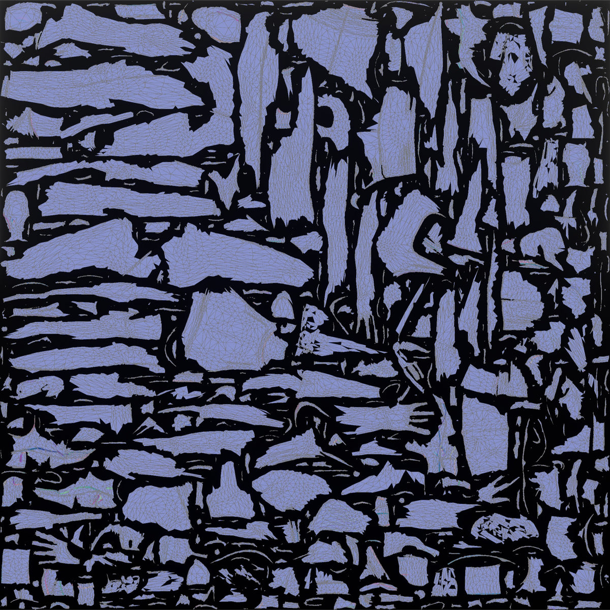 Cardio Athlete Woman Mid-jumping-jack, Arms Out To The Sides - UV layout, normal map