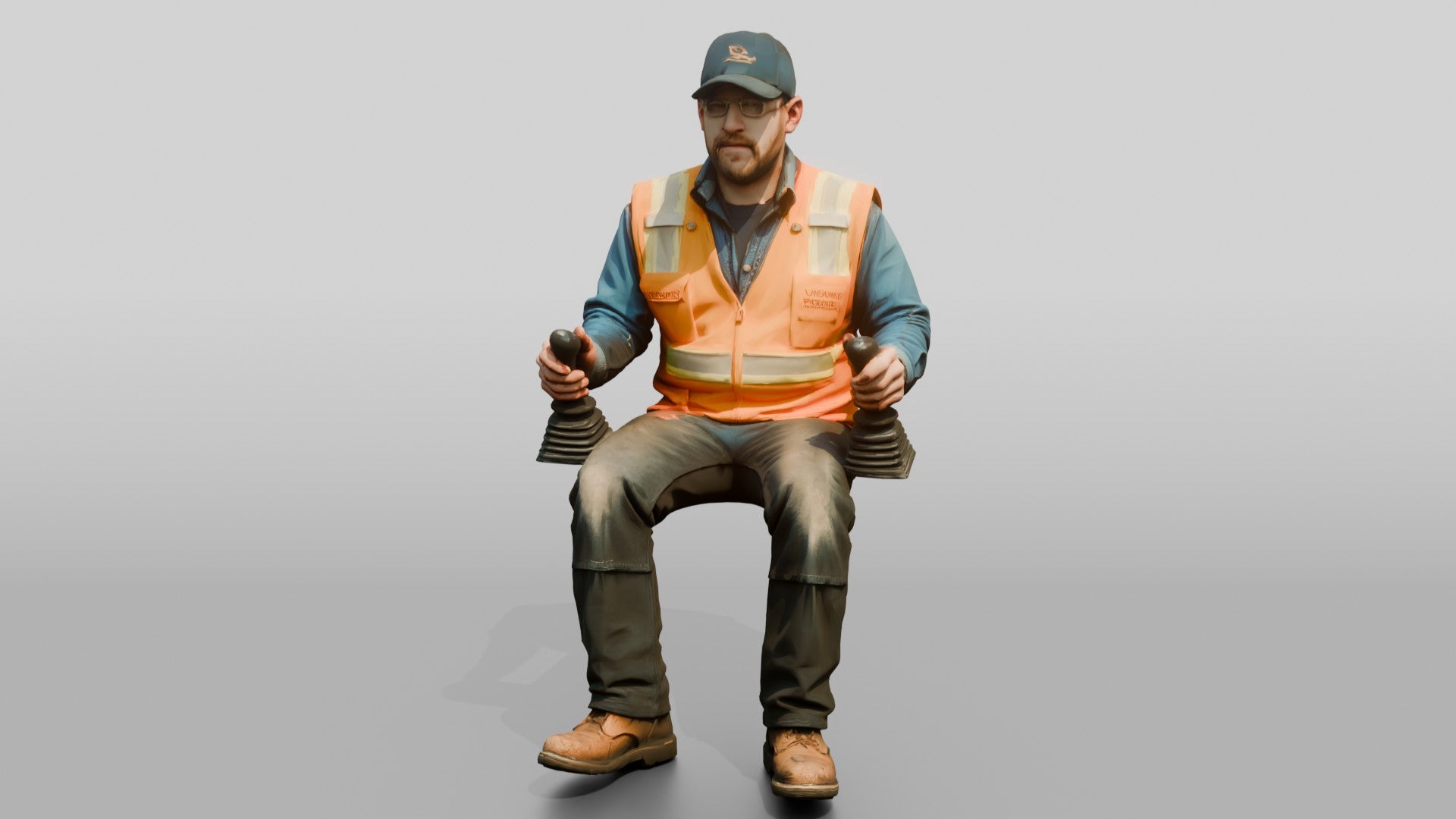 Construction Worker Man 11