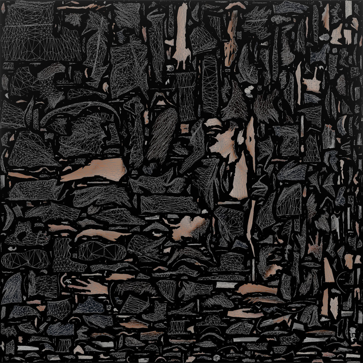 Nail Technician Woman Holding A Stack Of Nail Files - UV layout, base color map