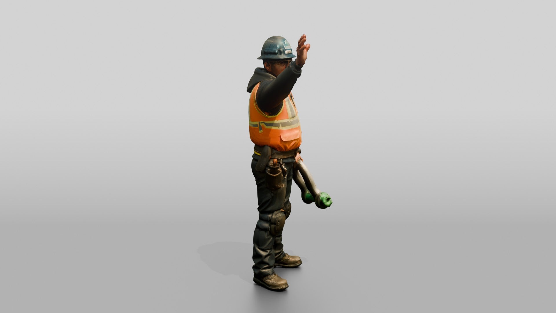 Construction Worker Man 40