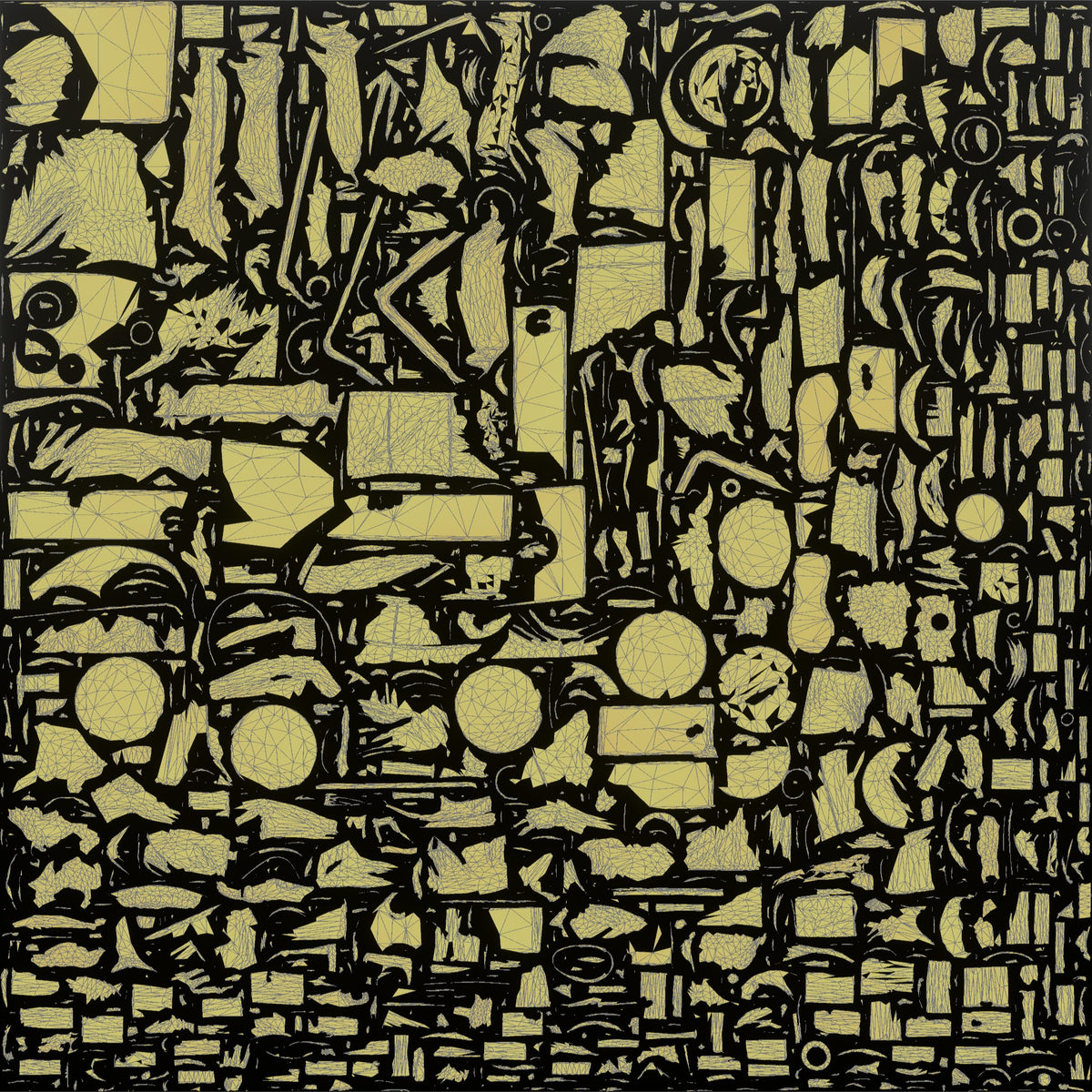 Server Woman Carrying A Bus Tub Of Dishes - UV layout, metallic roughness map