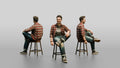 Grunge Skater Man 03