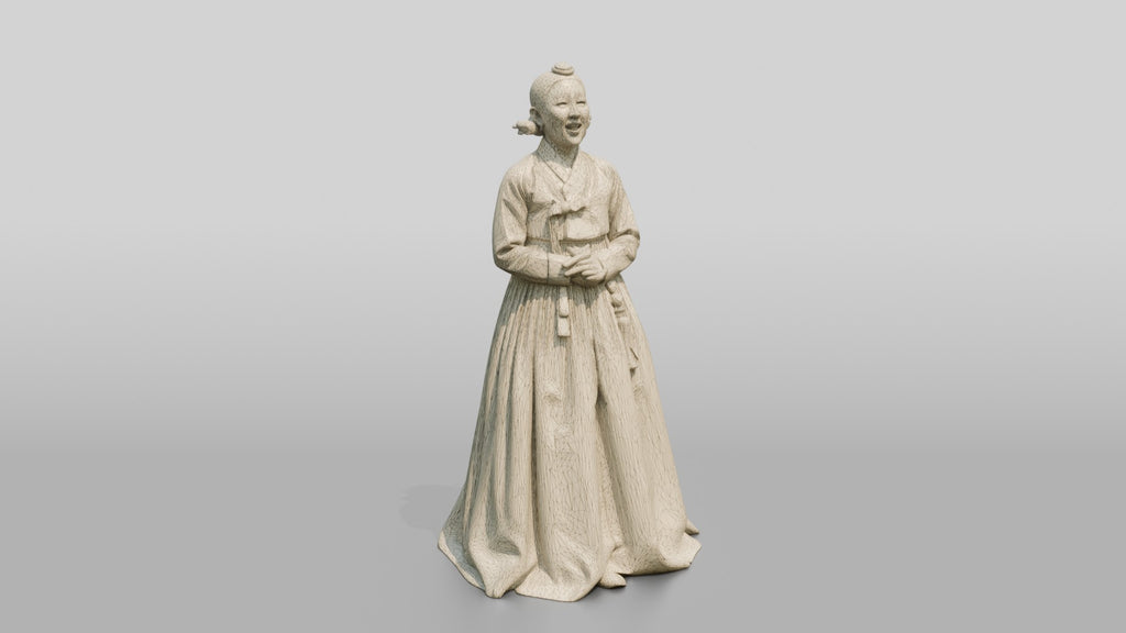 Opera Soprano Singing in Hanbok