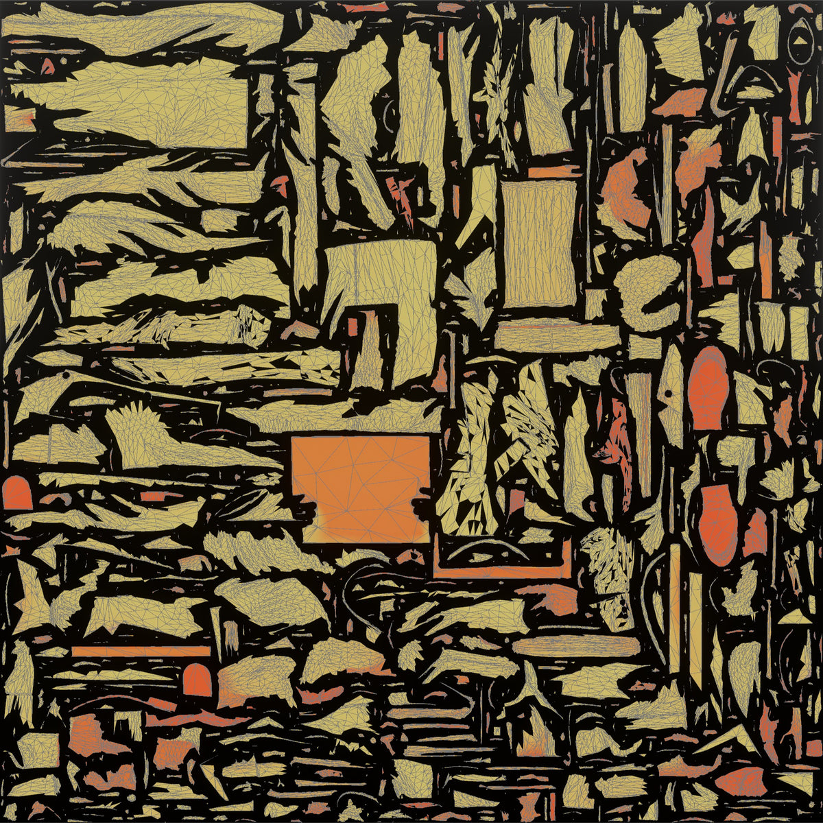 Bellhop Woman Carrying A Tray With Folded Towels - UV layout, metallic roughness map