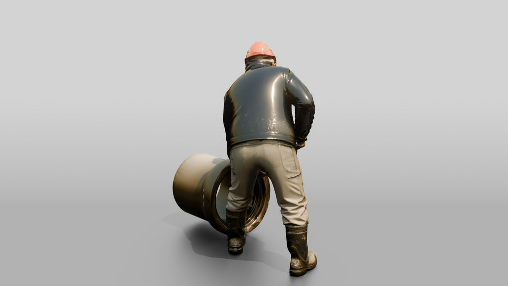 Construction Worker Man 33