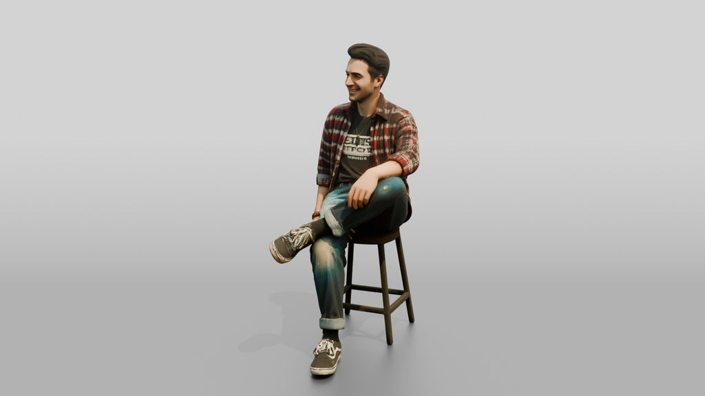 Grunge Skater Man 03