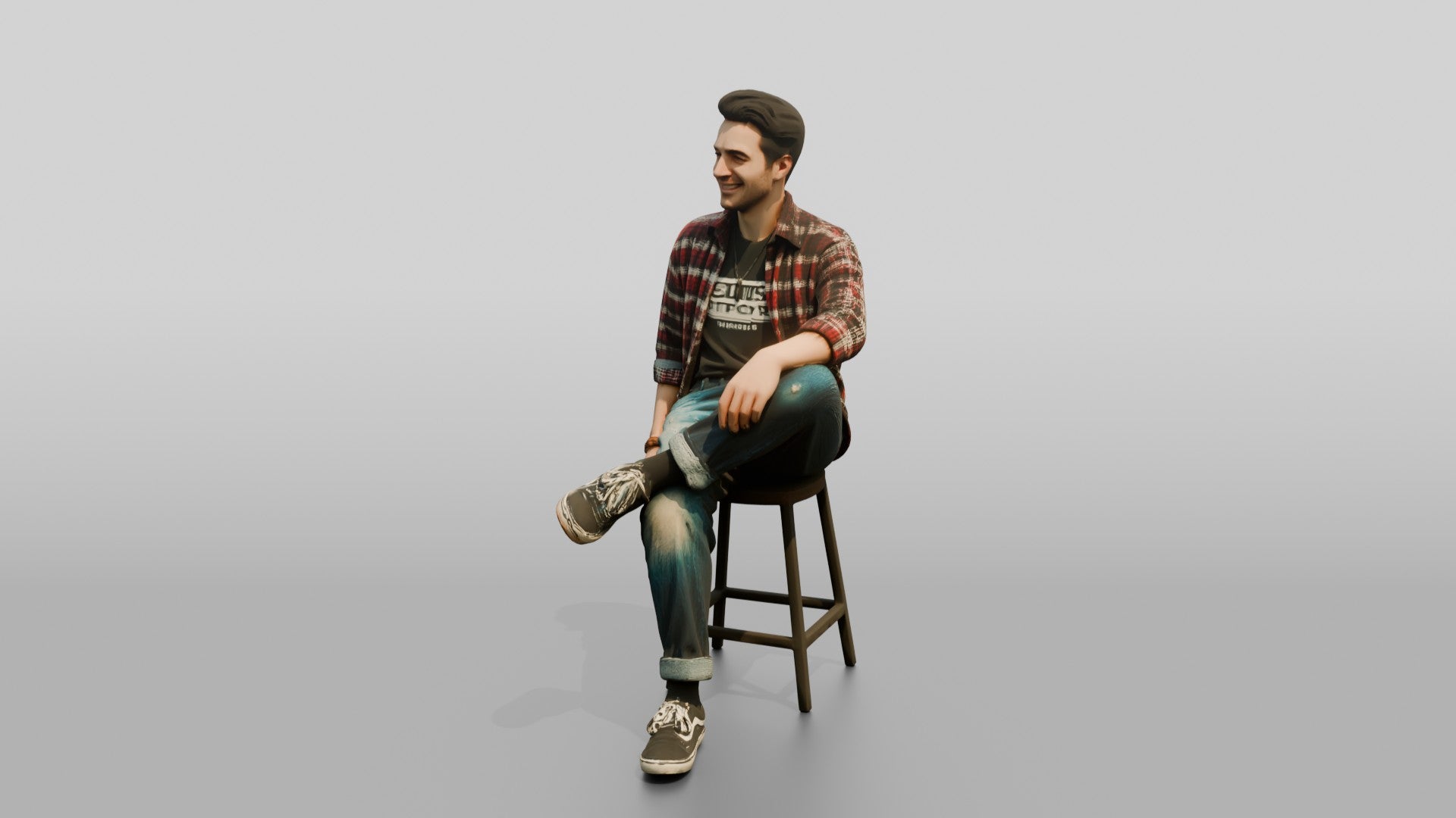 Grunge Skater Man 03