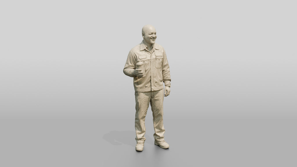 Mechanic Holding Brake Fluid