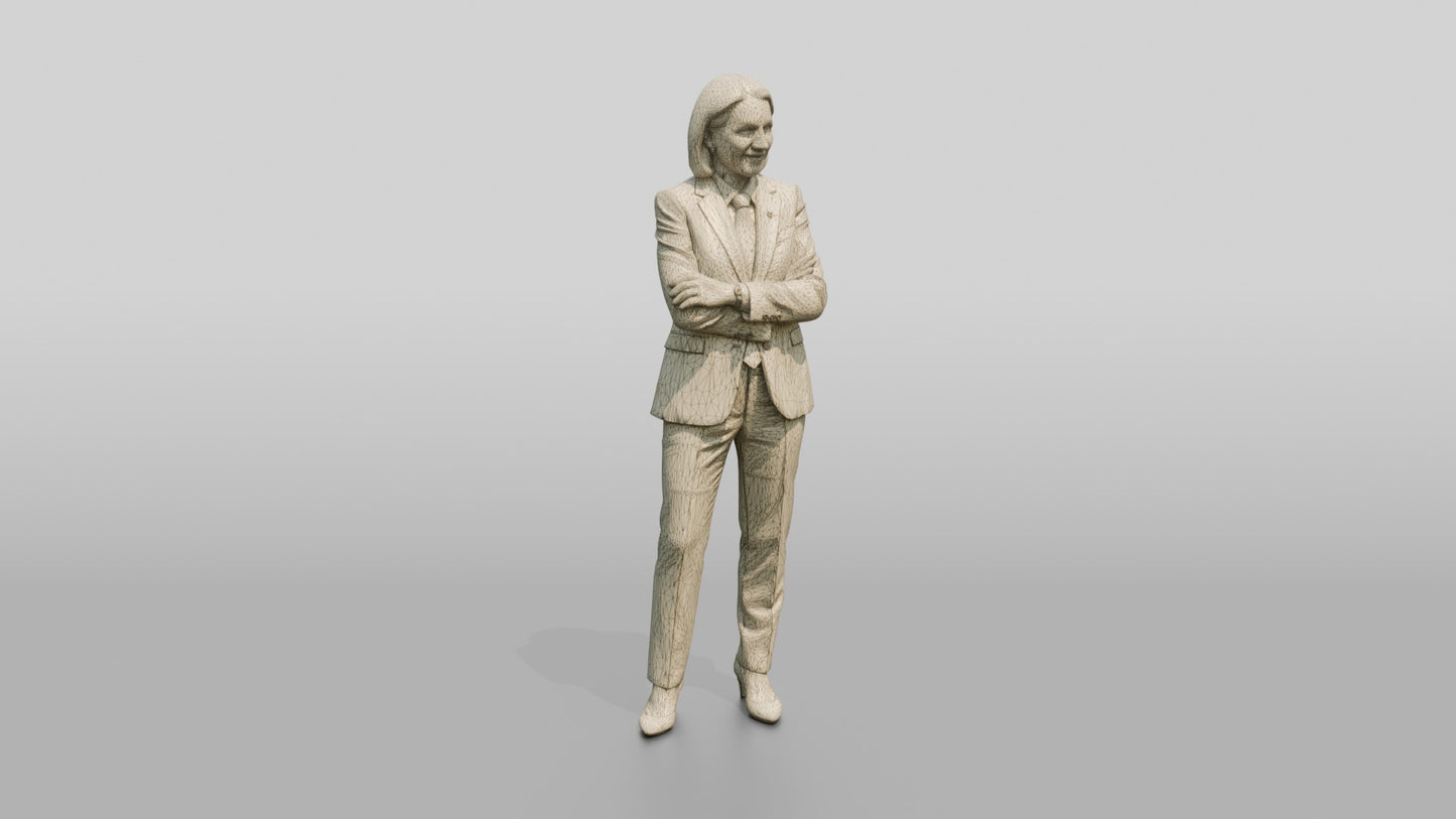 Confident Businesswoman with Arms Crossed