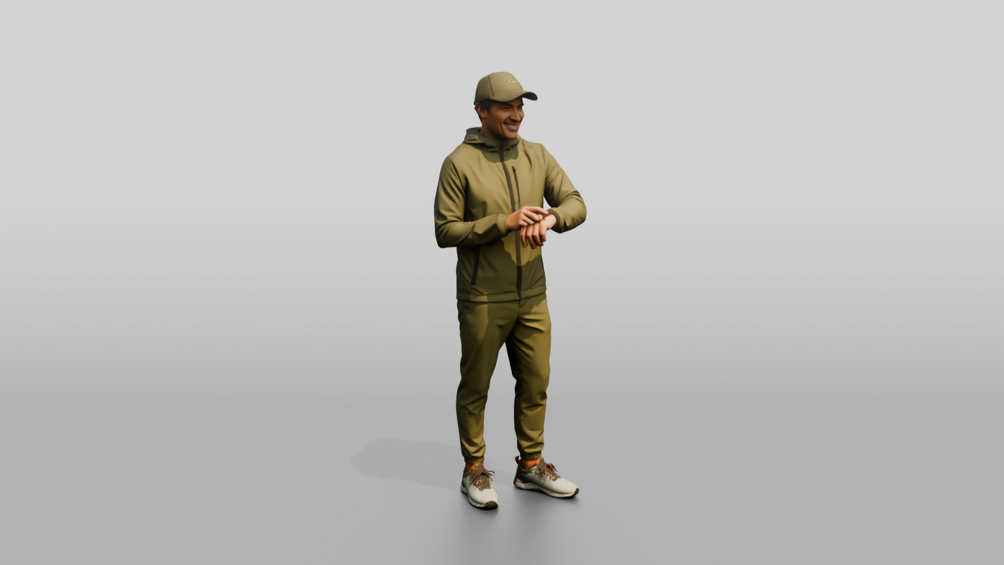 Sporty Athleisure Man 05