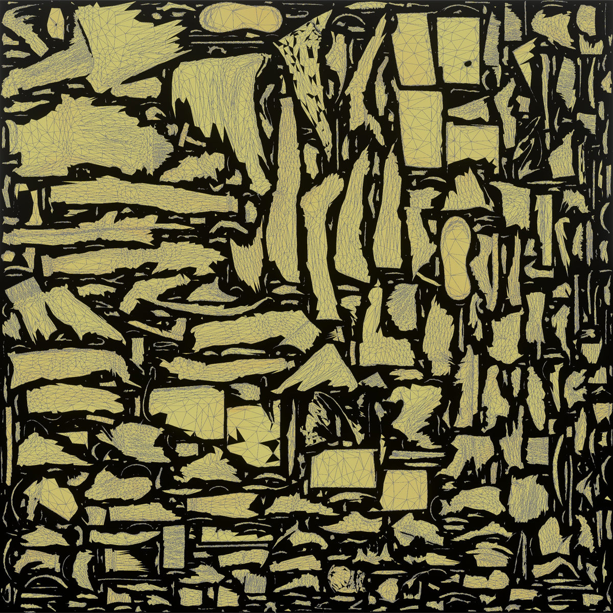 Mother Holding An Open Book, Reading - UV layout, metallic roughness map