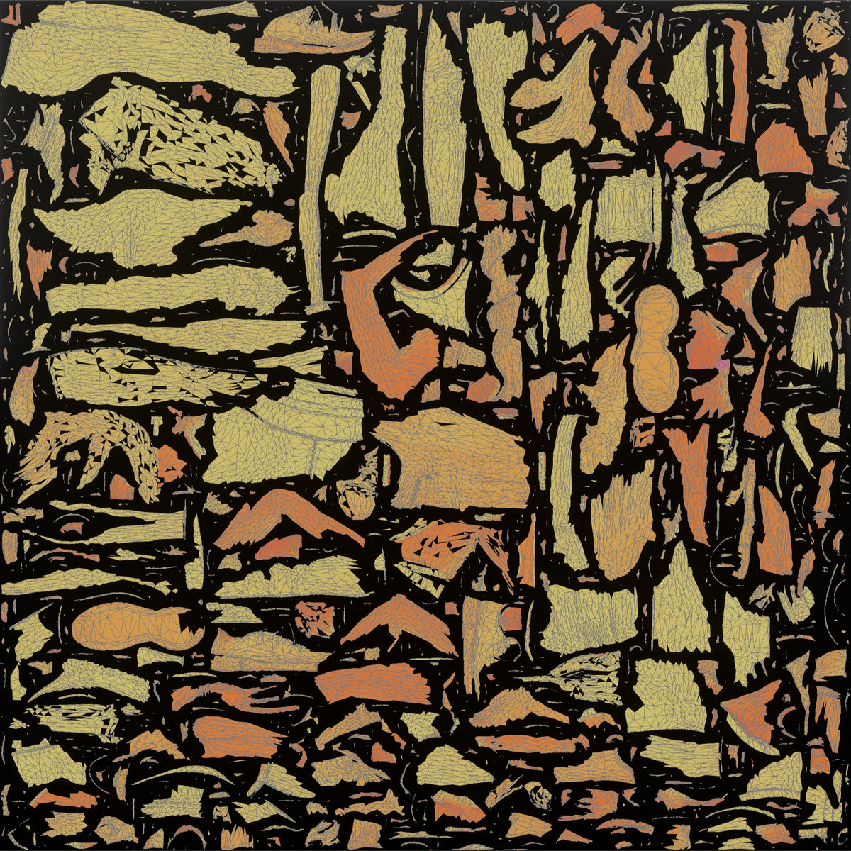 Physique Model Woman Standing In A Confident Wide Stance, Hands On Hips - UV layout, metallic roughness map