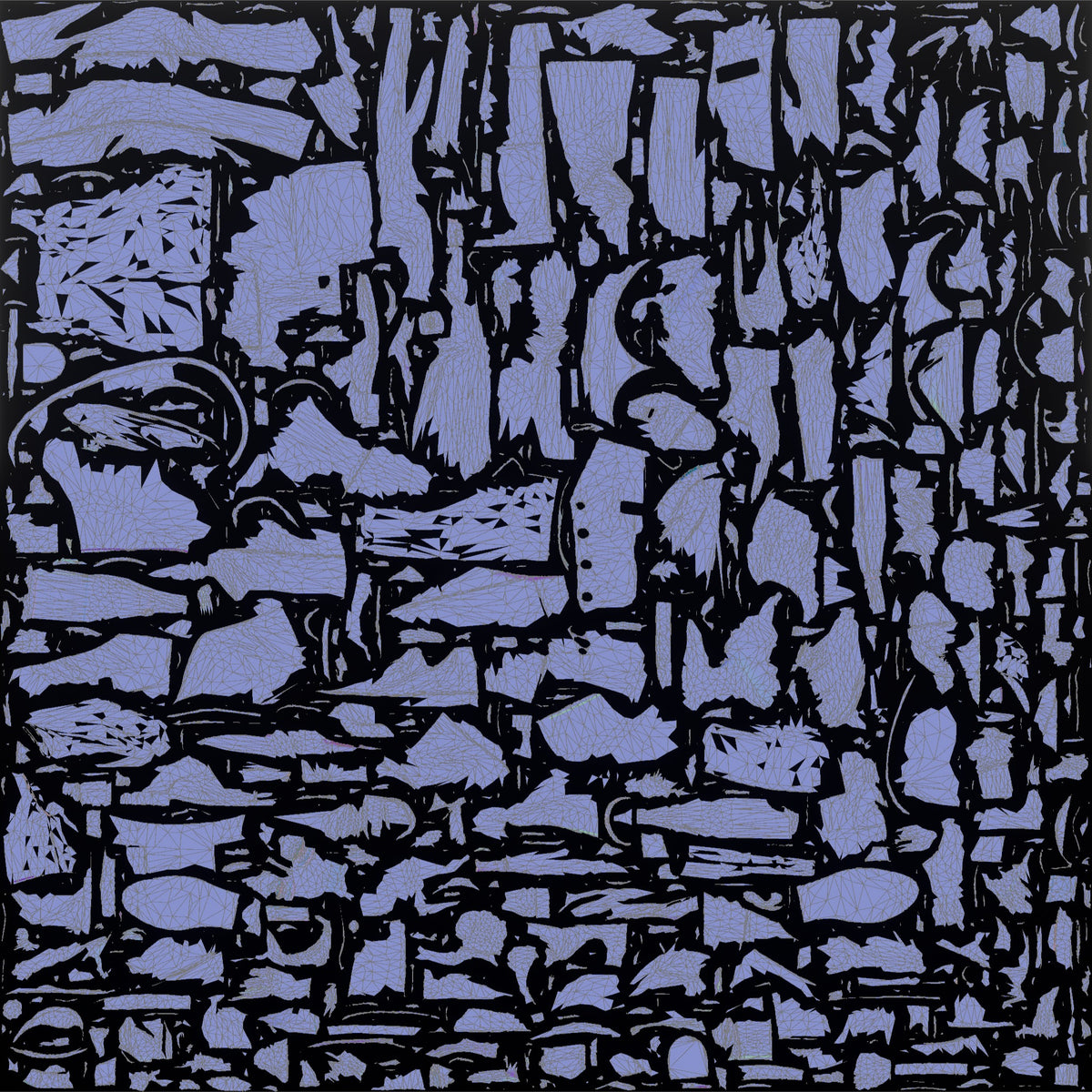 Cocktail Server Woman Holding A Bottle Of Champagne - UV layout, normal map