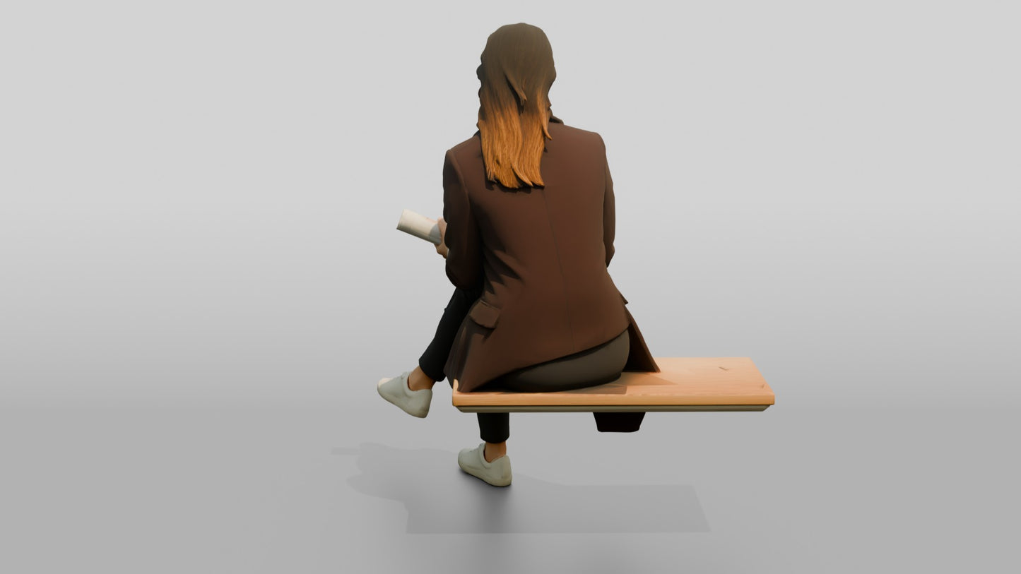 Smart Casual Professional Woman 08