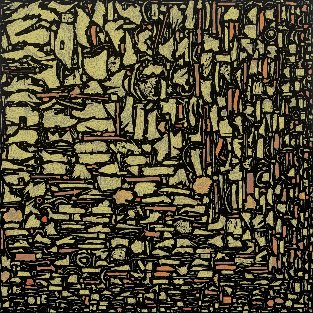 Trekker Carrying Trekking Poles While Walking - UV layout, metallic roughness map