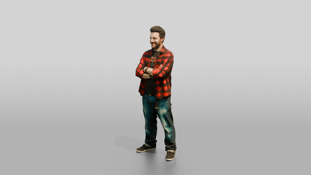 Grunge Skater Man 07