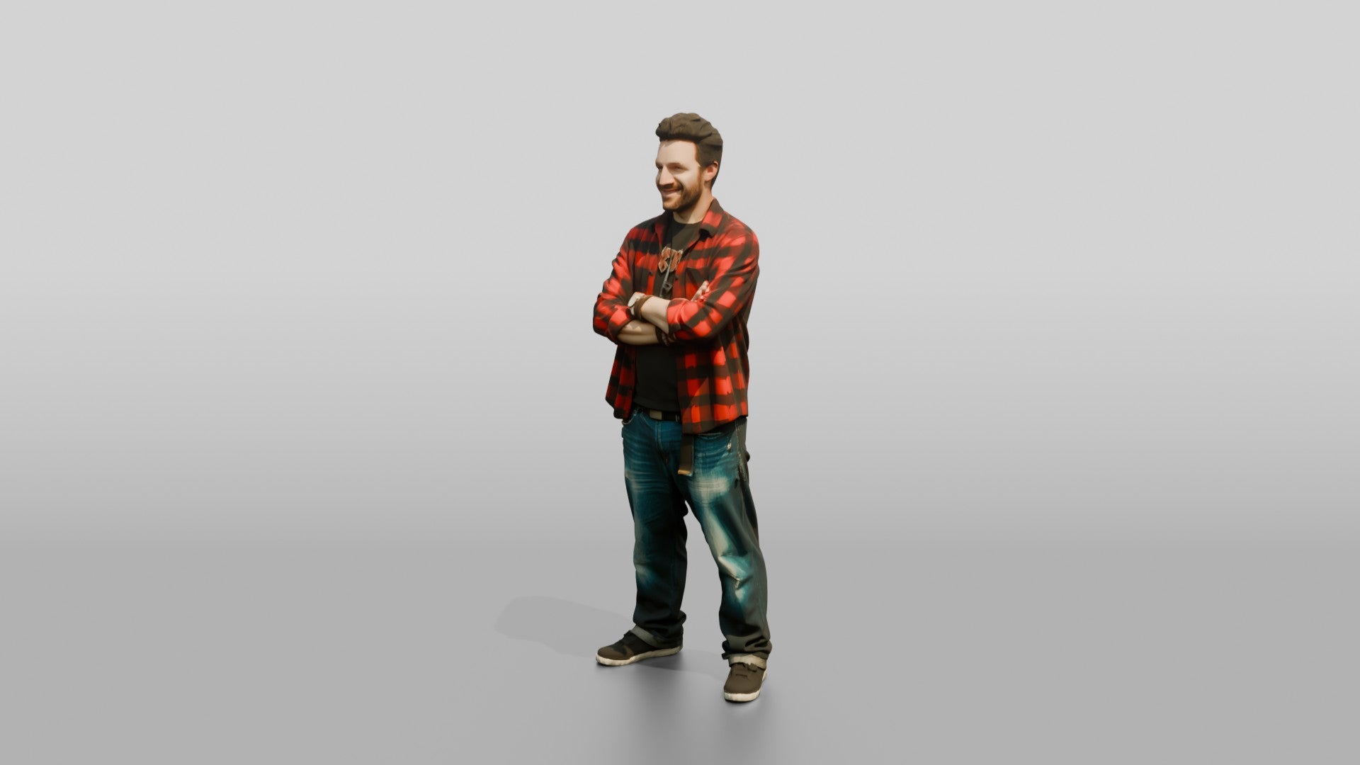 Grunge Skater Man 07
