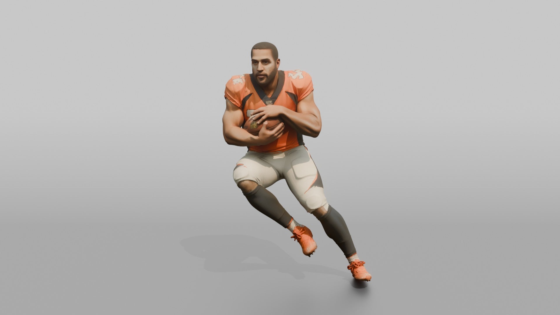 Running Back Cutting Laterally