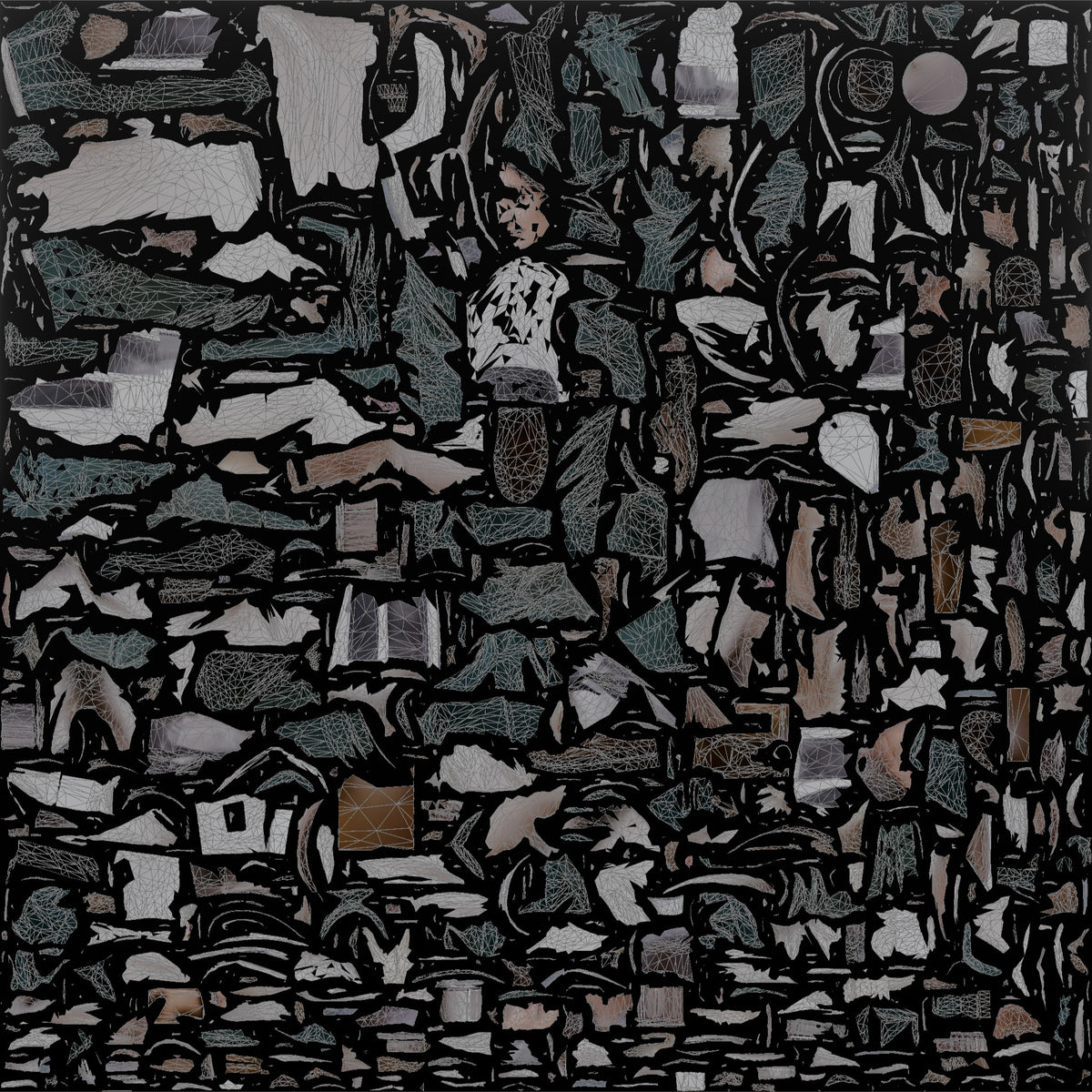 Farmer Holding Smoker Box Wearing Modern - UV layout, base color map