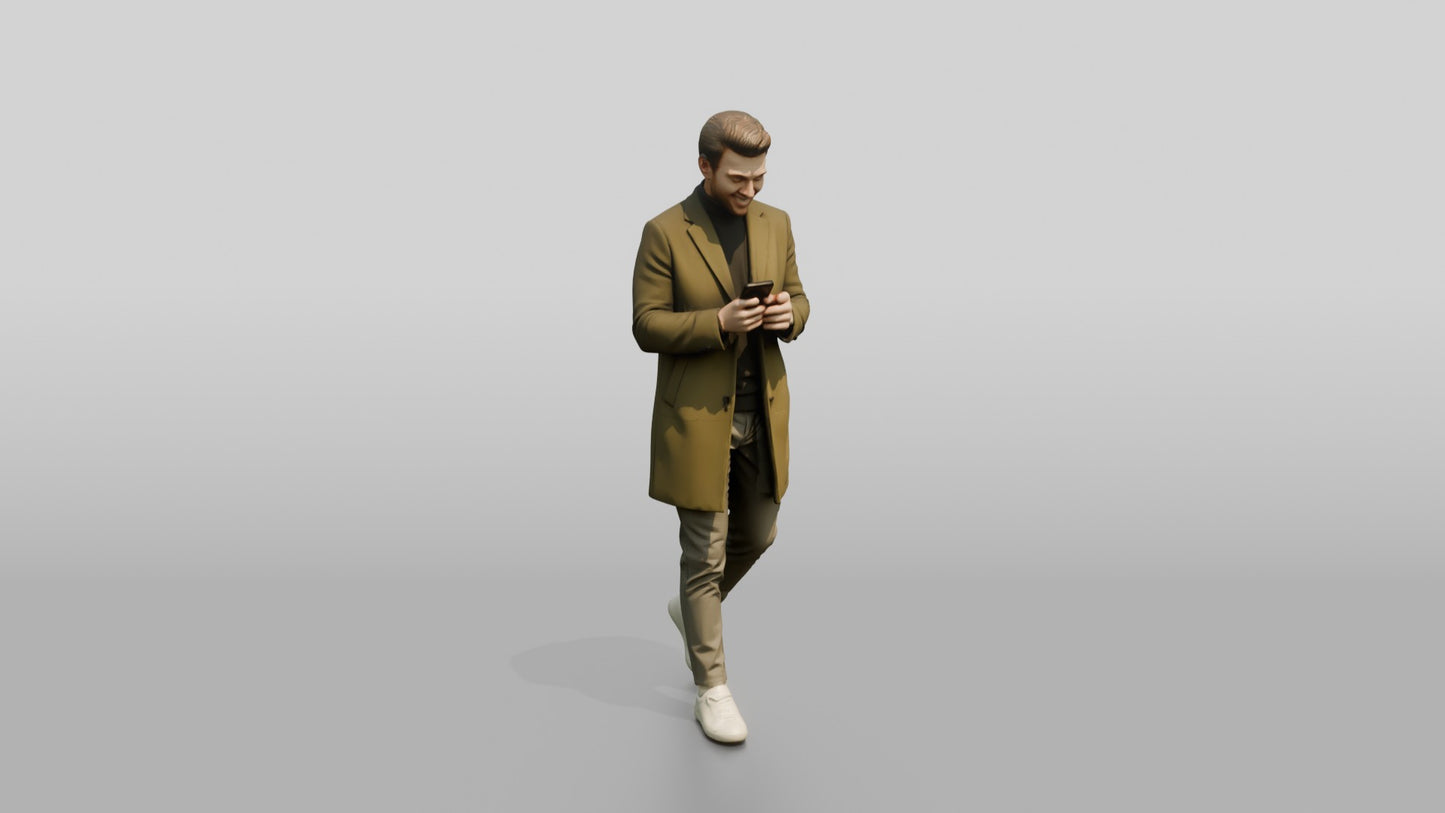 Smart Casual Professional Man 01