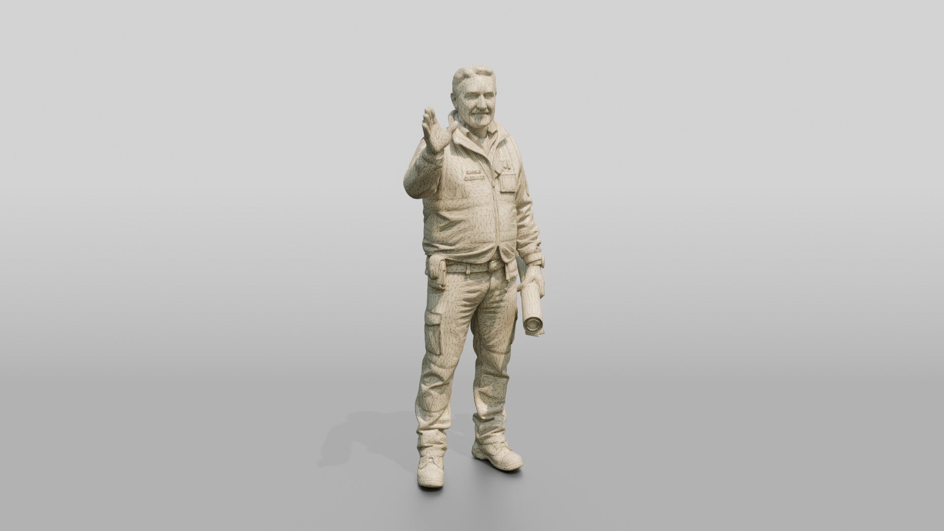 Construction Worker Man 92