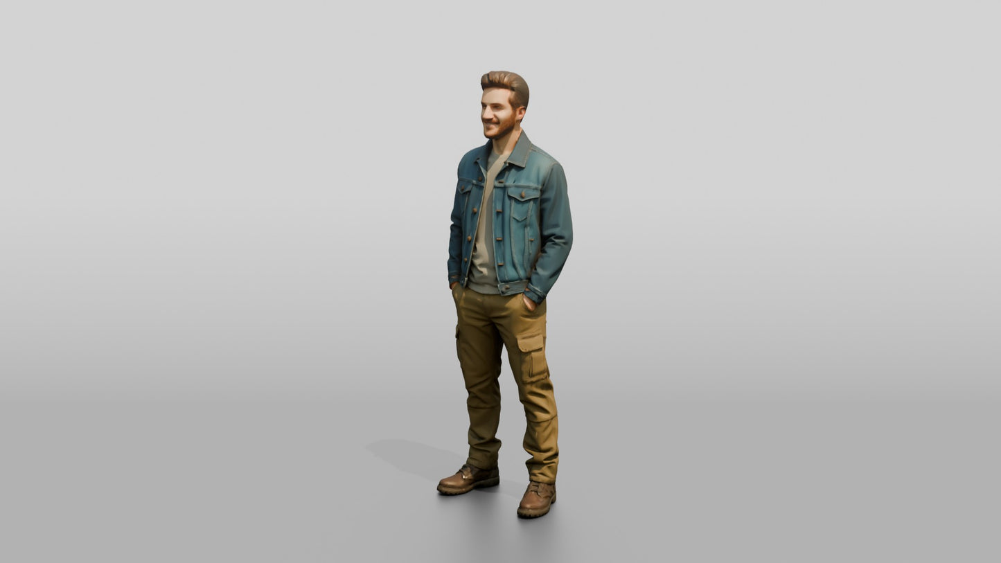 Denim Workwear Man 01