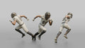 Wide Receiver Exploding Off the Line