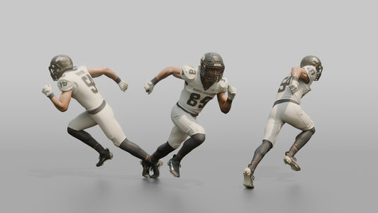 Wide Receiver Exploding Off the Line