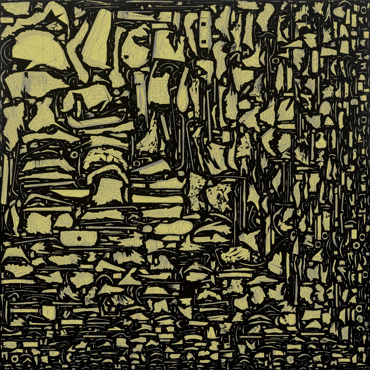 Traveler Sitting And Waiting At The Gate - UV layout, metallic roughness map