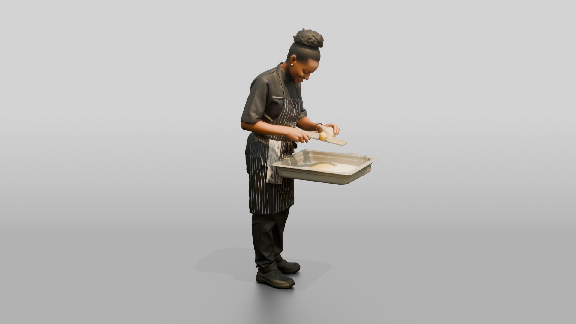 Sous Chef Zesting Lemons