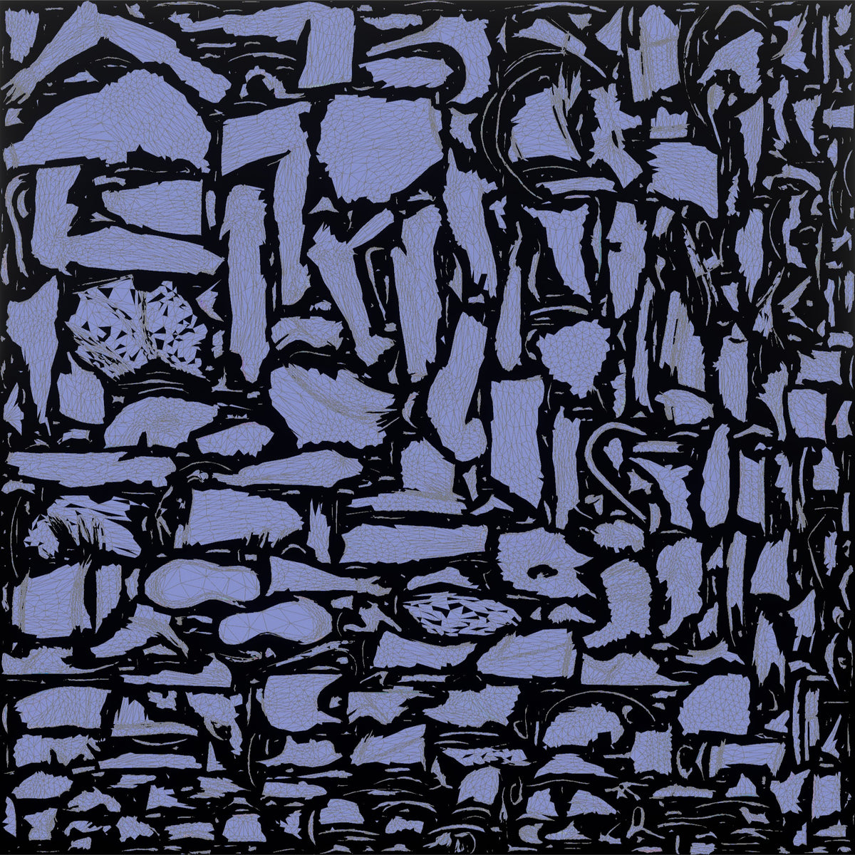 Fitness Influencer Woman Holding A Deep Squat Position - UV layout, normal map
