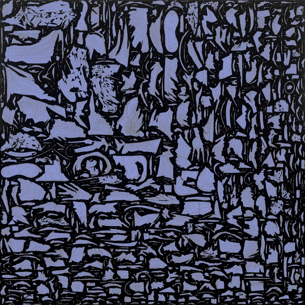Man Customer Holding Up A Pair Of Sneakers To Inspect Them - UV layout, normal map