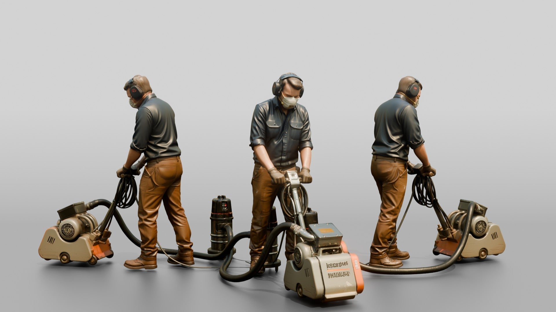 Construction Worker Man 41