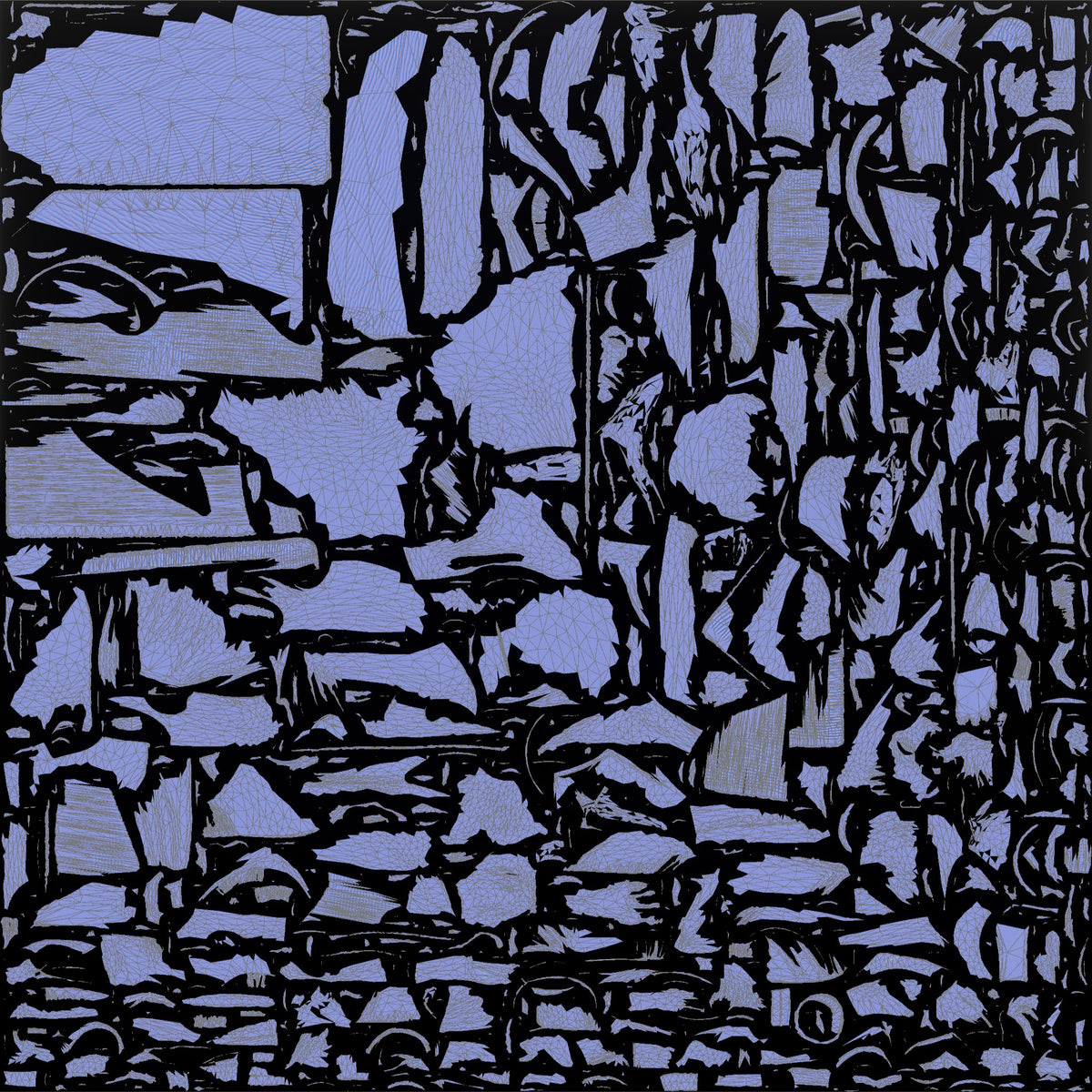 Homeless Woman Looking Up Thoughtfully with Chin Resting on Her Knee - UV layout, normal map