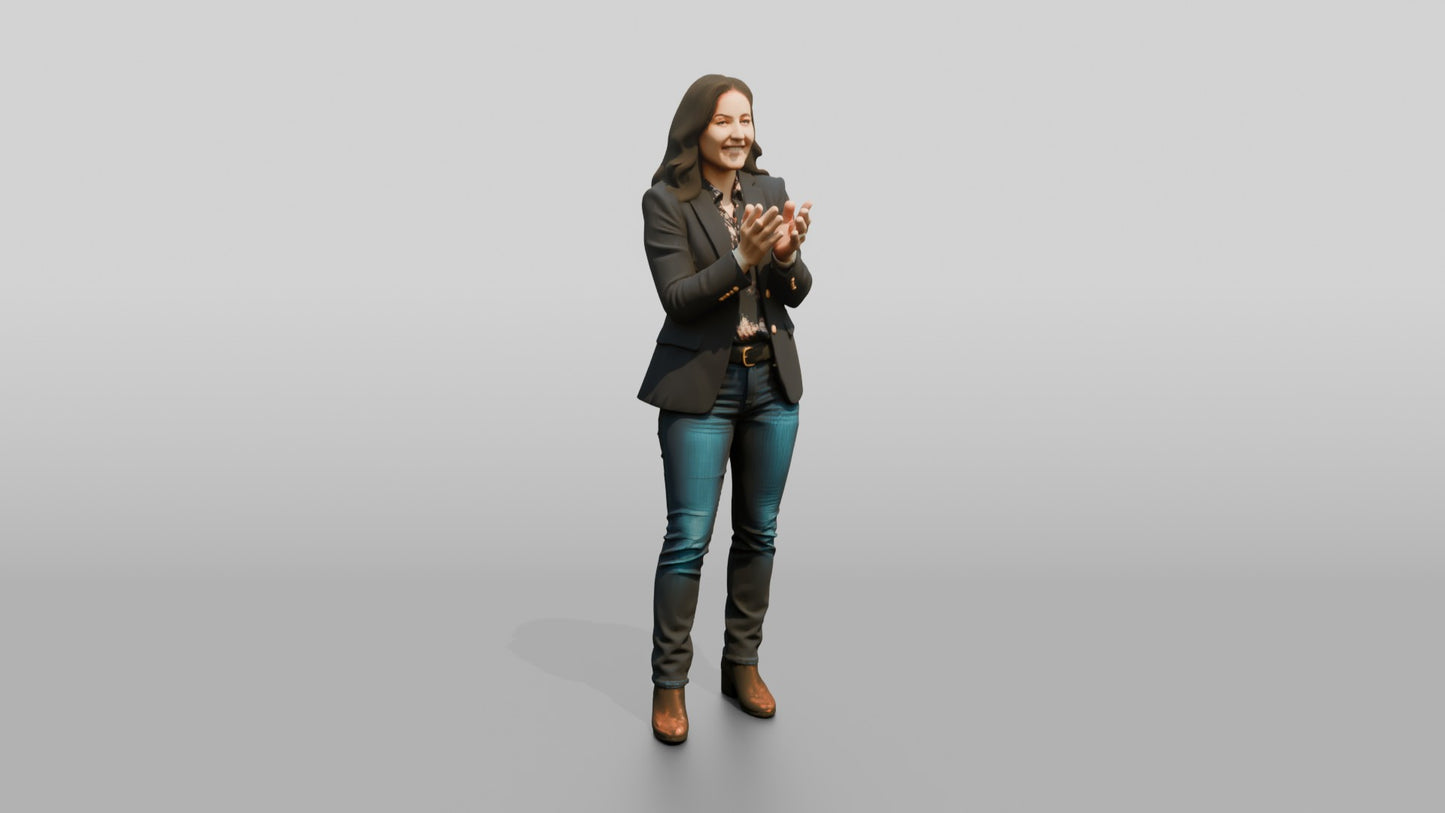 Businesswoman Presenting to an Audience