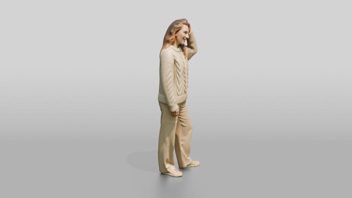Cozy Oversized Casual Woman 10