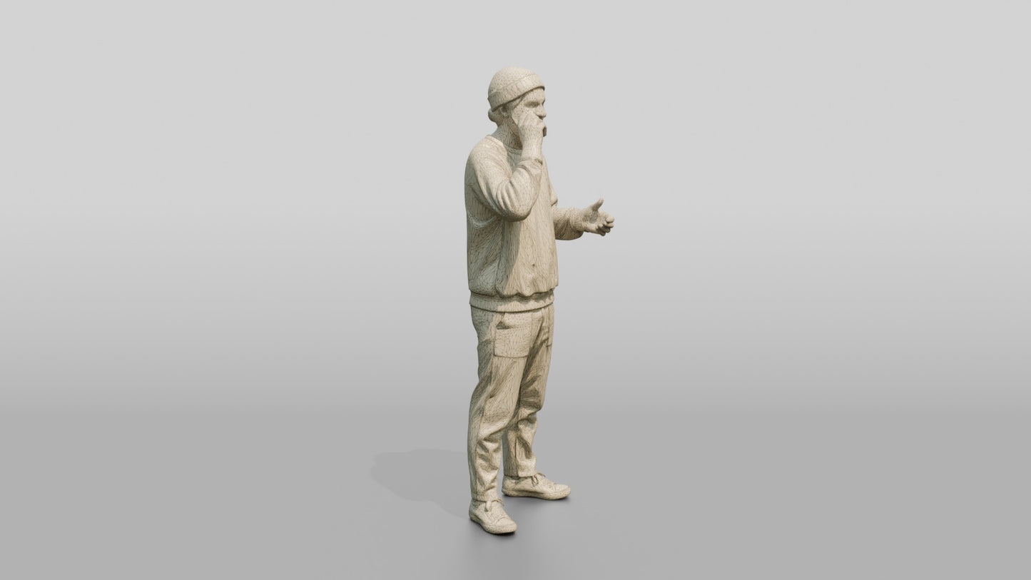 Casual Student Urban Creative Man 03