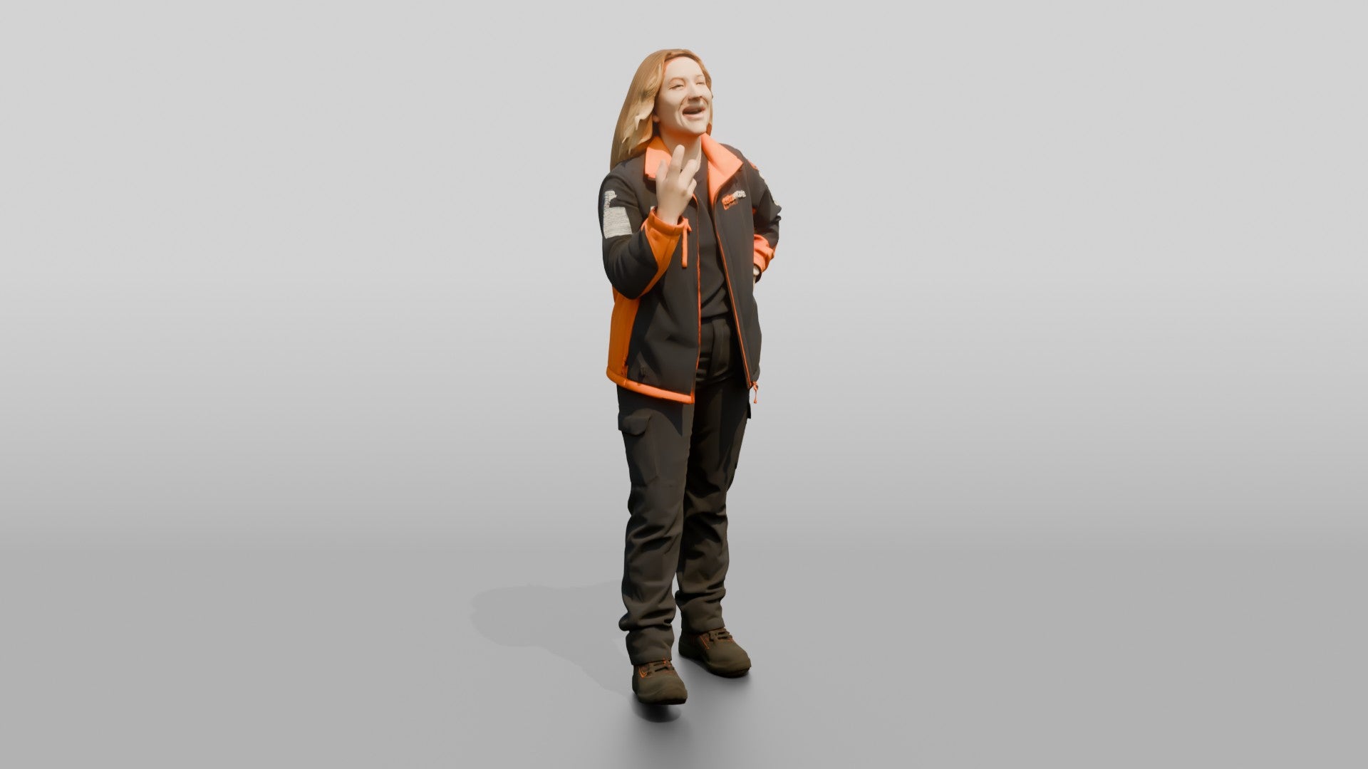 Express Courier Woman