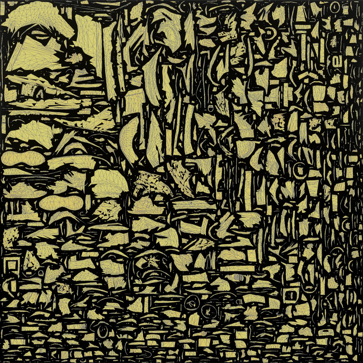 Techwear Woman Stretching Her Arms - UV layout, metallic roughness map
