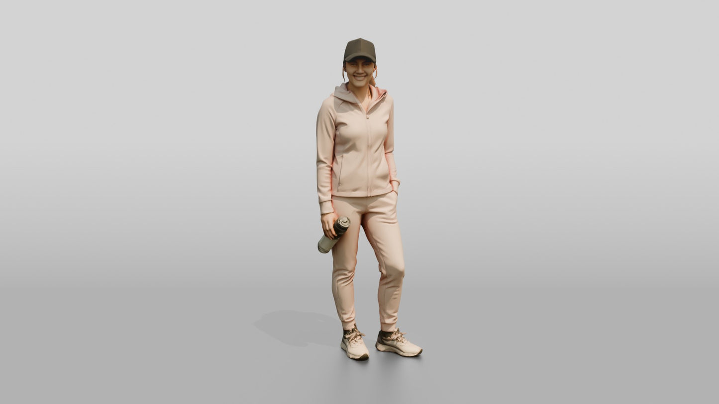Sporty Athleisure Woman 04