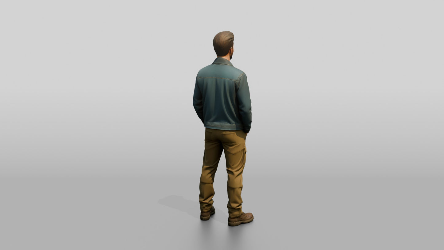 Denim Workwear Man 01