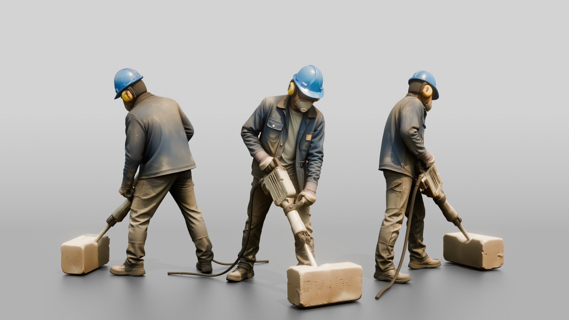 Construction Worker Man 05