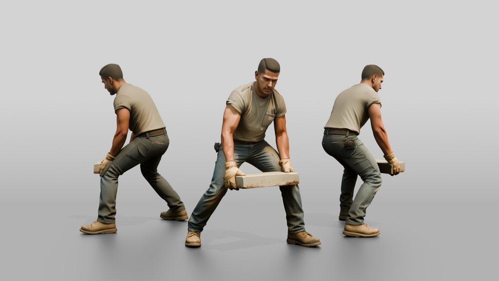 Construction Worker Man 55