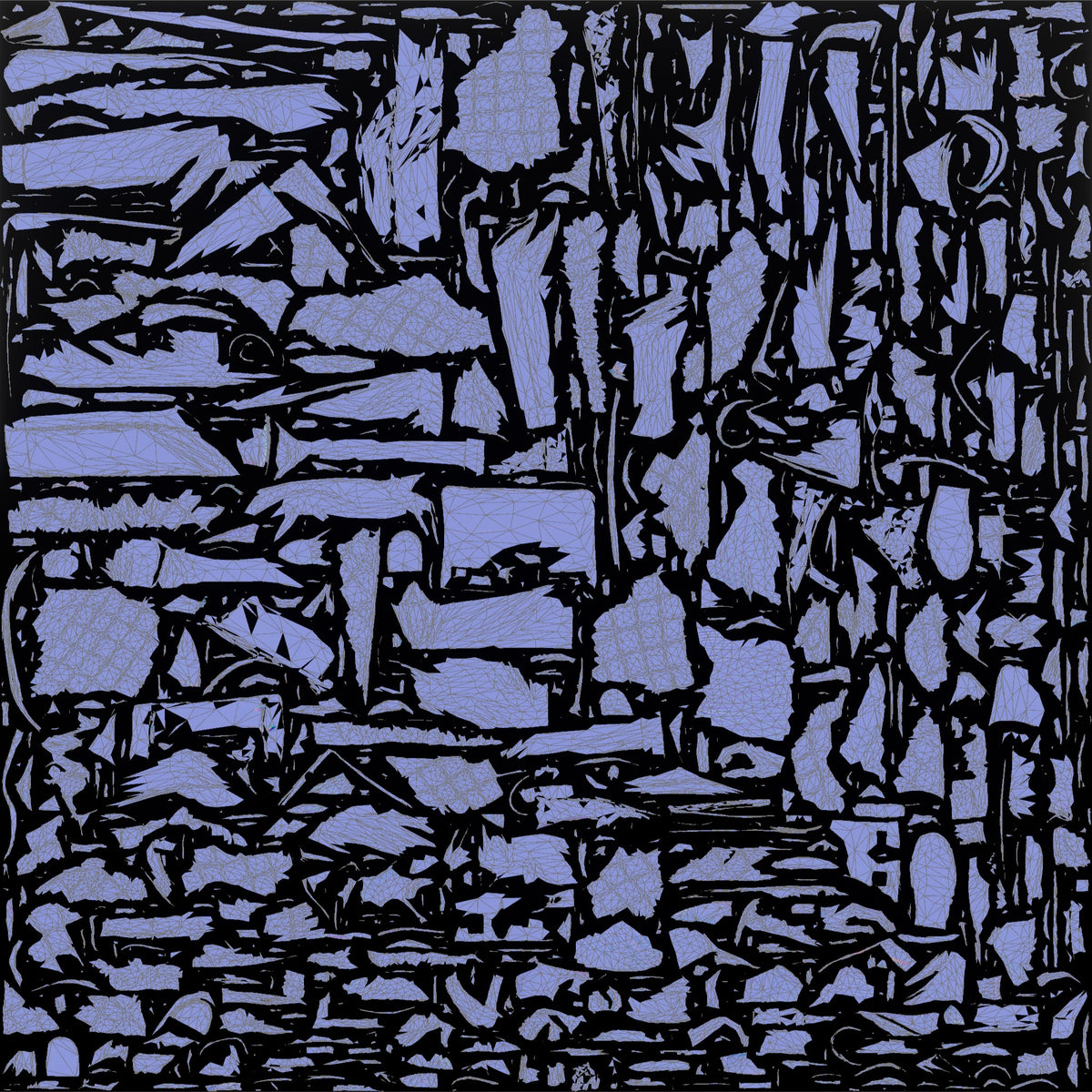 Elderly Asian Woman in Quilted Jacket with Luxury Handbag - UV layout, normal map