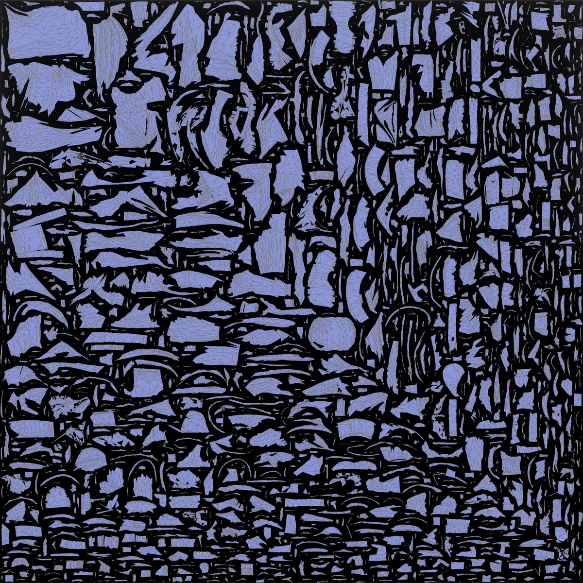 Techwear Man in Graphic Bucket Hat Streetwear - UV layout, normal map