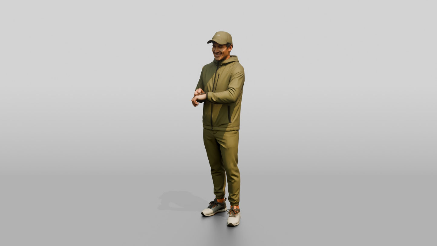 Sporty Athleisure Man 05