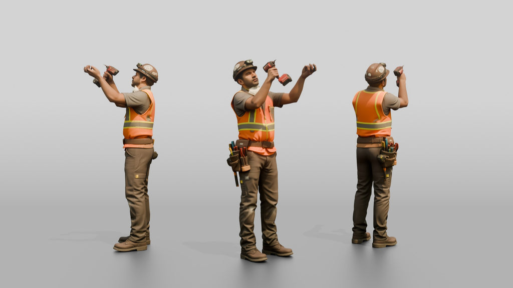 Construction Worker Man 46