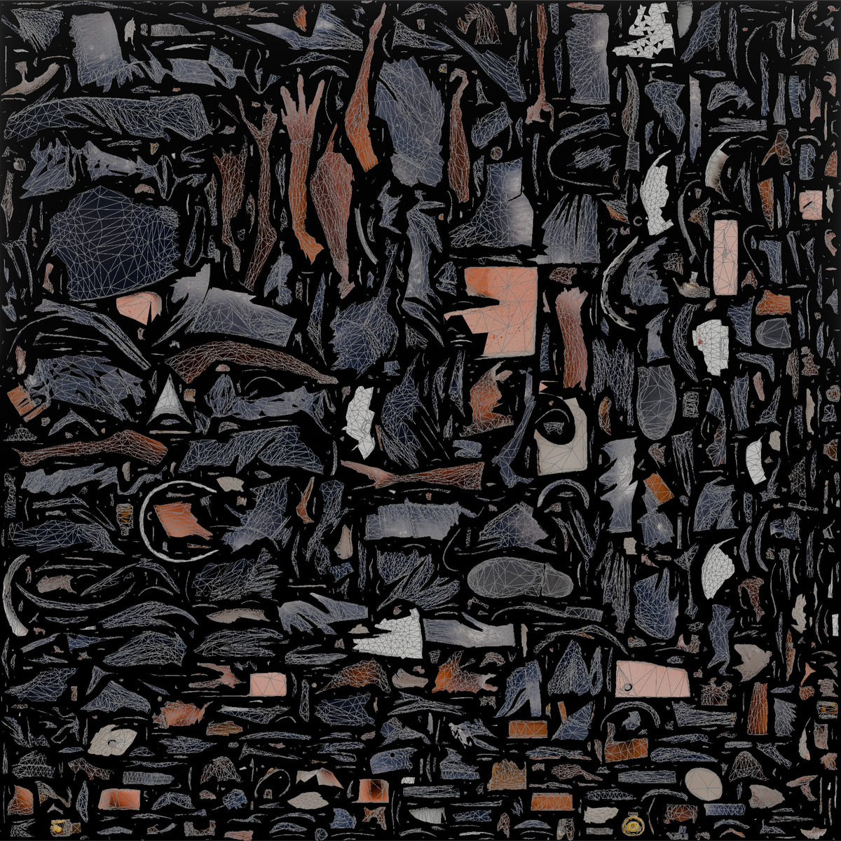 Construction Worker Man 02 - UV layout, base color map