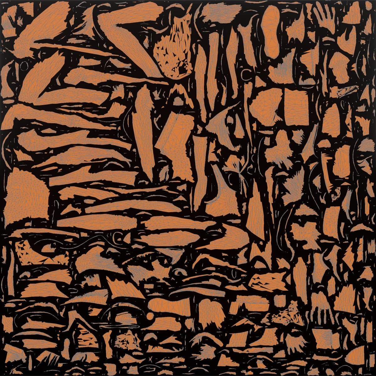 Cardio Athlete Woman In A Starting Sprinter's Crouch - UV layout, metallic roughness map