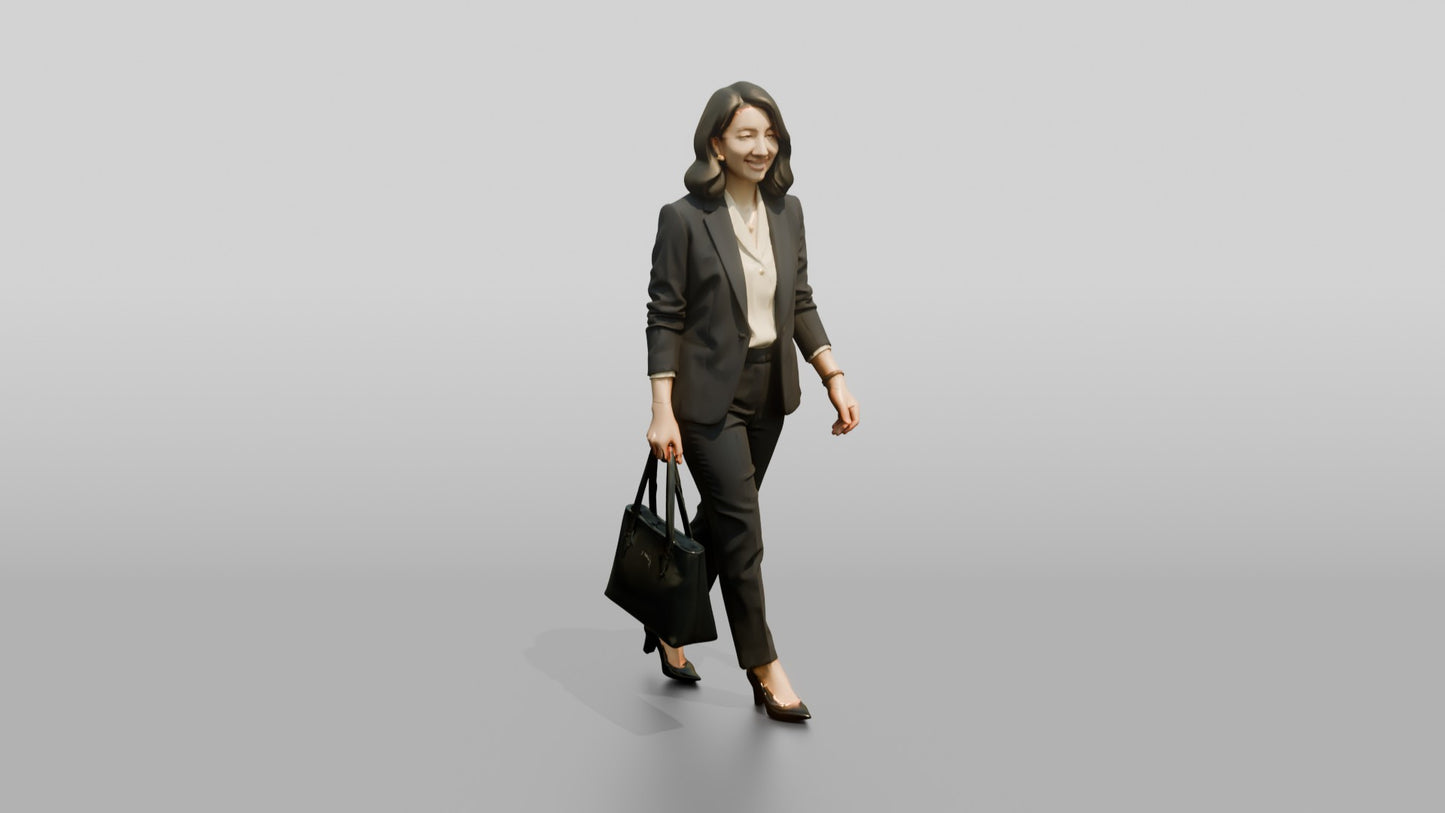 Businesswoman Standing in a Boardroom